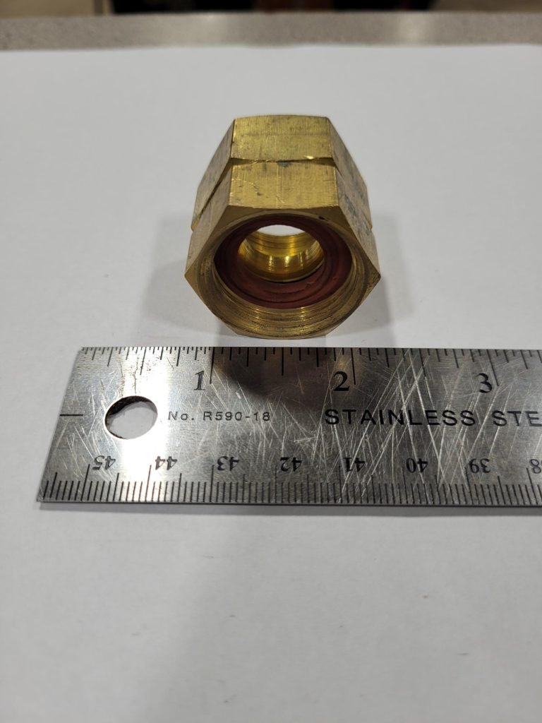 1/2" Garden Hose Swivel Female Wisconsin Steam